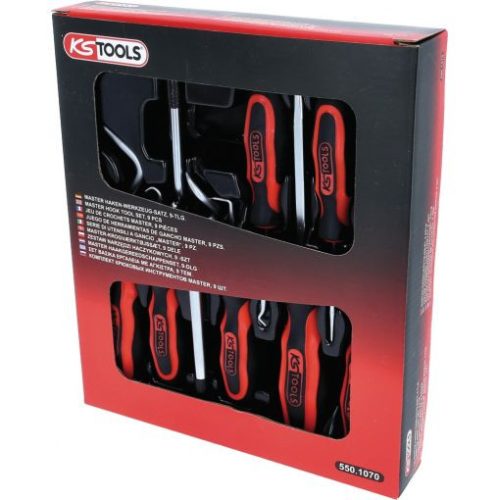 KS Tools Tömítés és O gyuru szerelő készlet 9 részes