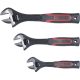 KS Tools Állítható csavarkulcs készlet, kétkomponensű nyél 3 részes, 200,250,300mm