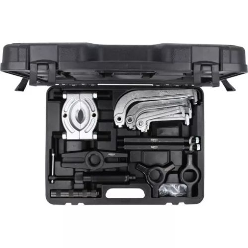 KS Tools Csapágylehúzó klt. két-és három karú, hidr.orsóval 22 részes, 10 tonnás  120+170+225 mm-es karokkal