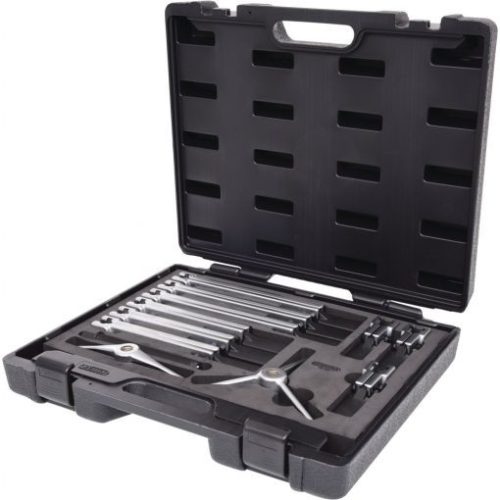KS Tools Csapágylehúzó klt. két-és három karú, csúszószáras 12 részes, 100/210/260 mm