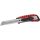 KS Tools Tapétavágó kés, tördelheto pengés 18mm, Műanyag házas, acél megvezetovel, csavaros