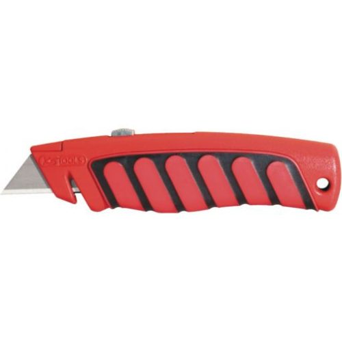 KS Tools PVC vágó kés, trapéz pengével fémházas