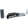 KS Tools PVC vágó kés klt., trapéz pengével, összecsukhat 2 részes