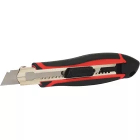   KS Tools Tapétavágó kés, tördelheto pengés 18mm, Műanyag házas, acél megvezetovel