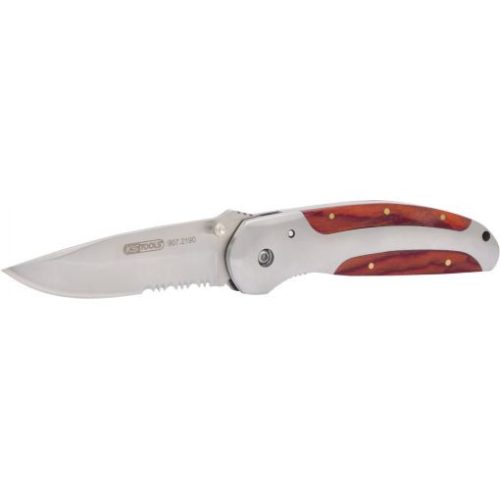 KS Tools Kábelvágó kés összecsukható, egyenes 220 mm