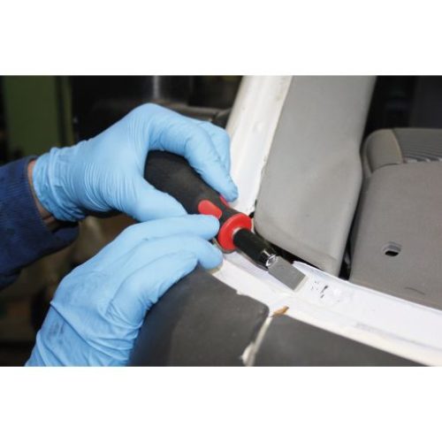 KS Tools Tömítés hántolókés készlet, cserélhető pengével 11 részes, 10db pengével