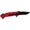 KS Tools Kábelvágó kés összecsukható, egyenes 210 mm, teflon bevonatos penge