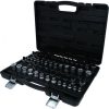 KS Tools Dugókulcs készlet + rátuzo 1/4"+3/8"+1/2"TORX-E E 4-E24/TX 6-TX70 77 részes