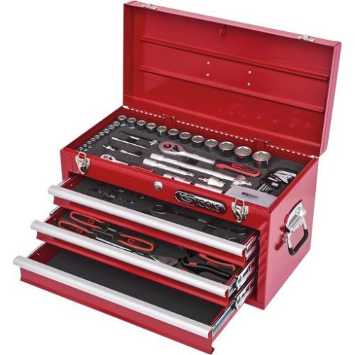 KS Tools Szerszámkészlet, fém kofferben, SUPERLOCK 100 részes