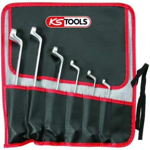 KS Tools Csillagkulcs készlet, hajlított, TORX-E ( rollni ) E 6-E24  6 részes