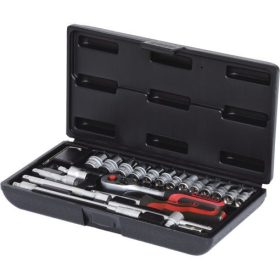  KS Tools Dugókulcs készlet 1/4" ( Műanyag koffer ) 4-14 mm 25 részes, 6 szög
