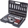 KS Tools Dugókulcs készlet + rátuzo 1/4"+1/2"(műa. koffer) 4-32 mm/E4-24/TX 8-30 108 részes