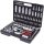 KS Tools Dugókulcs készlet + rátuzo 1/4"+1/2"(műa. koffer) 4-32 mm/E4-24/TX 8-30 108 részes