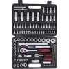 KS Tools Dugókulcs készlet + rátuzo 1/4"+1/2"(műa. koffer) 4-32 mm/E4-24/TX 8-30 108 részes