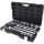 KS Tools Dugókulcs készlet 3/4" ( műa. koffer ) 19-50 mm 21 részes, 12 szög Méretek:19-21-22-23-24-26-27-29-30-32-35-36-38-41-