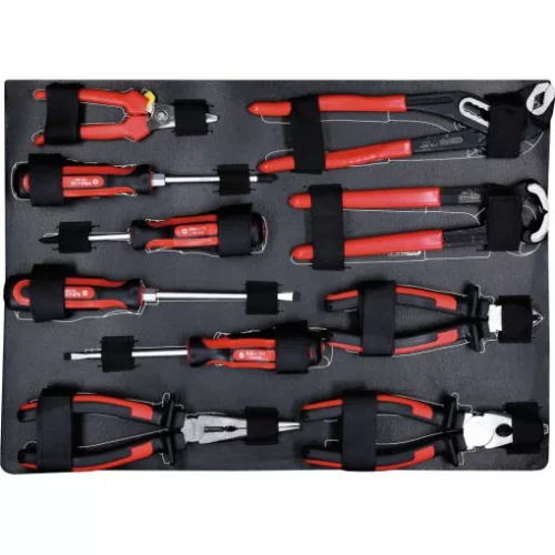 KS Tools Szerszámkészlet, ALU kofferben, SUPERLOCK 1/4"+1/2 127 részes