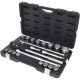 KS Tools Dugókulcs készlet 3/4" collos ( Műanyag koffer ) AF3/4"-2" 21 részes, 12 szög