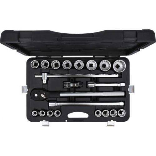 KS Tools Dugókulcs készlet 3/4" collos ( Műanyag koffer ) AF3/4"-2" 21 részes, 12 szög