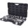 KS Tools Dugókulcs készlet 3/4" collos ( Műanyag koffer ) AF3/4"-2" 21 részes, 6 szög