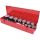 KS Tools Dugókulcs készlet 1" ( fém kazetta ) 36-80 mm 14 részes,  6 szög