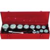 KS Tools Dugókulcs készlet 1" ( fém kazetta ) 36-80 mm 14 részes,  6 szög