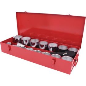   KS Tools Dugókulcs készlet 1" ( fém kazetta ) 36-80 mm 21 részes,  6 szög