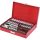 KS Tools Dugókulcs készlet + rátuzo 1/4" ( fém kazetta ) 4-13 mm 33 részes, 6 szög