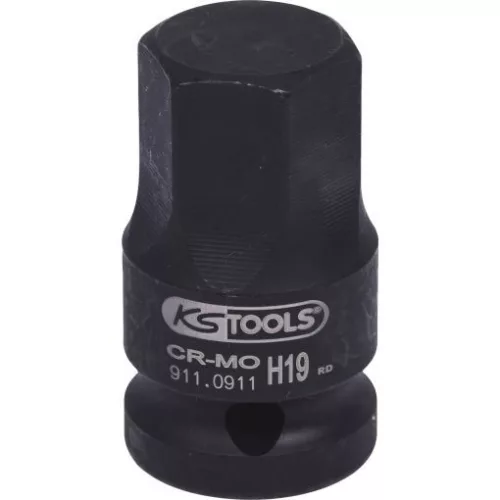KS Tools Rátűzőkulcs 1/2" hatszög, gépi 6 mm L= 38 mm