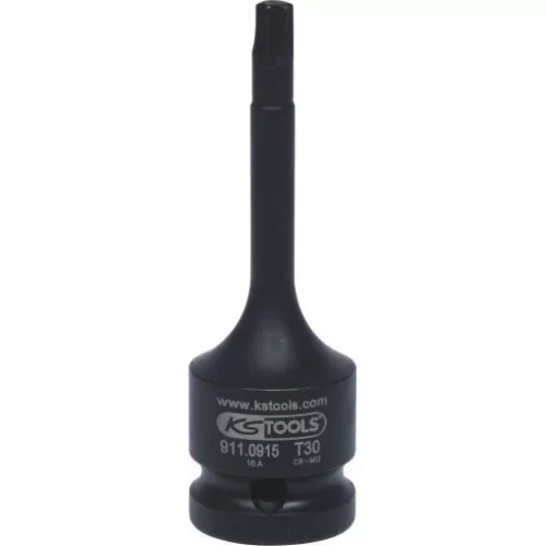 KS Tools Rátűzőkulcs 1/2" TORX, gépi TX 30 L= 77 mm Bliszteres kivitel