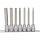 KS Tools Rátűzőkulcs készlet 3/8" hatszög, hosszú 4-12 mm L=110 mm 7 részes