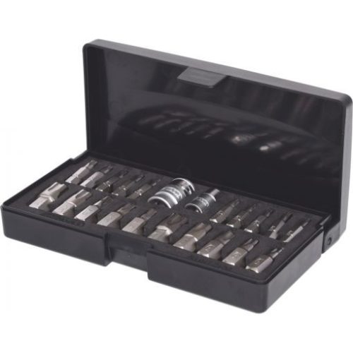 KS Tools Bit készlet, 1/4", rátuzo adapterrel 22 részes TXIP,TXBO IPR
