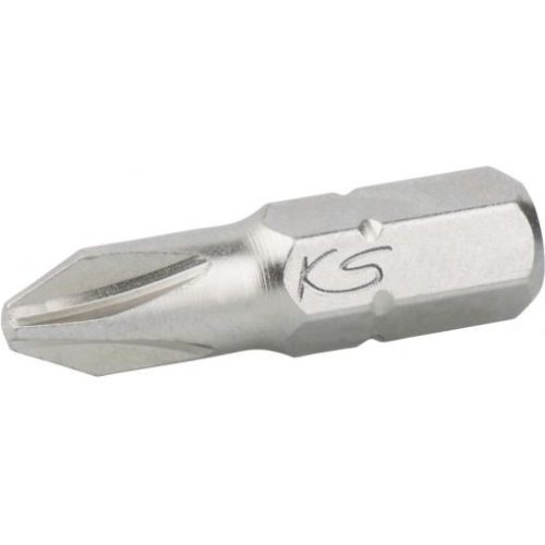 KS Tools Bit csavarhúzó hegy, 1/4", kereszthornyos, PH PH000x 25