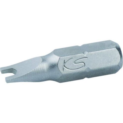 KS Tools Bit csavarhúzó hegy, 1/4", lapos, biztonsági 12 x 25
