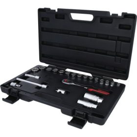  KS Tools Dugókulcs készlet 3/8" ( Műanyag koffer ) 8-24 mm 22 részes, 12 szög