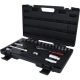 KS Tools Dugókulcs készlet 3/8" ( Műanyag koffer ) 8-24 mm 22 részes, 12 szög