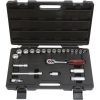 KS Tools Dugókulcs készlet 3/8" ( Műanyag koffer ) 8-24 mm 22 részes, 12 szög