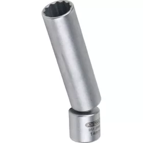   KS Tools Gyertyakulcs, csuklós 3/8" 14 mm  12szög, BMW-hez