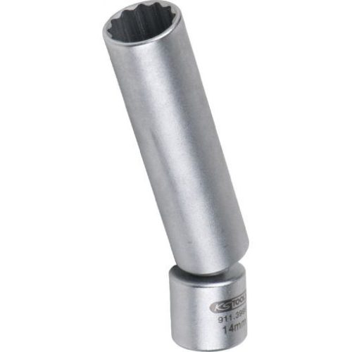 KS Tools Gyertyakulcs, csuklós 3/8" 14 mm  12szög, BMW-hez