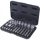 KS Tools Dugókulcs készlet + rátuzo 1/4"TORX-E(műa. koffer) E 4-E24/TX20-TX55 30 részes
