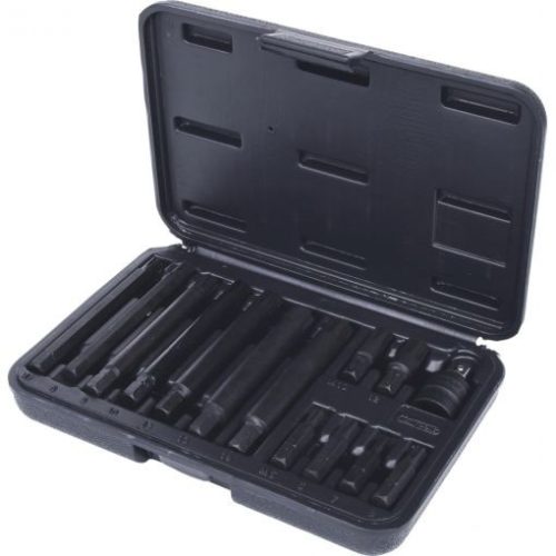 KS Tools Bit készlet, 5/16", rátuzo adapterrel 14 részes RIBE M5-M14 38+100 mm