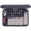 KS Tools Bit készlet, 1/4", rátuzo adapterrel 37 részes TX+PH+SW+FL+XZN