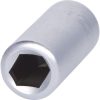 KS Tools Bit tartó, adapter, szorítógyurus, B6/B4 25 mm B1/4"-B1/4"