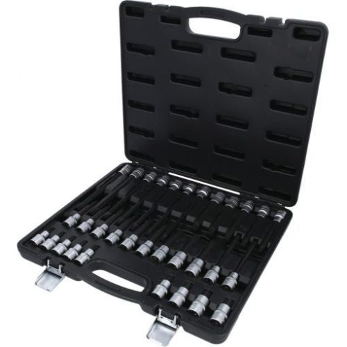 KS Tools Rátűzőkulcs készlet 1/2" RIBE, rövid/ hosszú M 5-14  32 részes, L=55/100/140/200 mm