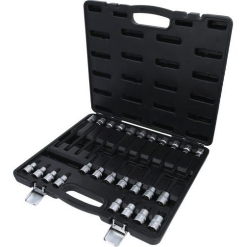 KS Tools Rátűzőkulcs készlet 1/2" XZN, rövid/ hosszú M 5-16  26 részes, L=55/100/140/200 mm