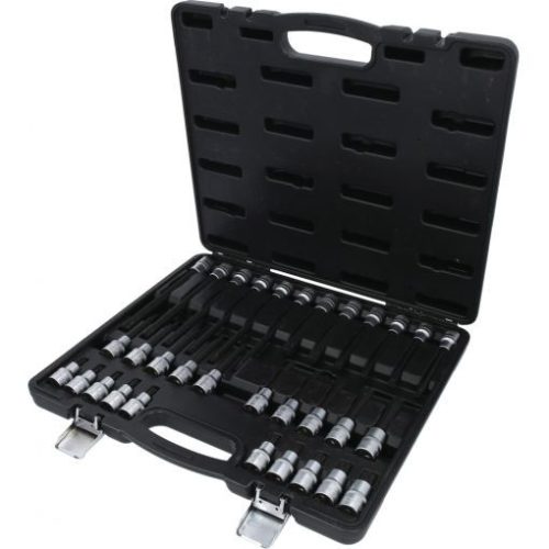 KS Tools Rátűzőkulcs készlet 1/2" TORX, rövid/ hosszú TX20-70  32 részes, L=55/100/140/200 mm