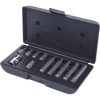 KS Tools Bit készlet, 10mm-es, rátuzo adapterrel 11 részes XZN M 5-12 30+75mm