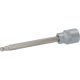 KS Tools Rátűzőkulcs 3/8" hatszög, hosszú, gömbvégű 6 mm L=100 mm