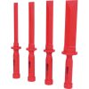 KS Tools Véső készlet, speciális Műanyagból 4 részes, 19,22,26,38 mm, festék, címke, matrica ragasztott súly eltávolításához