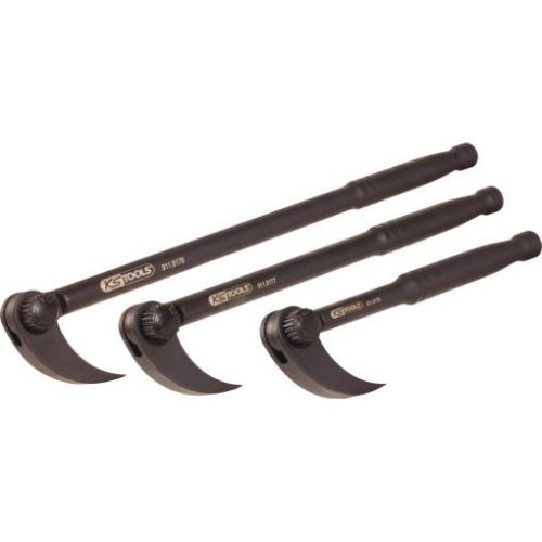 KS Tools Szerelővas készlet, racsnis 3 részes, 250/300/400 mm