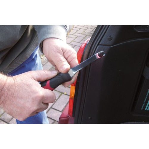 KS Tools Kapcsos kárpitleszedő "U" forma 230 mm